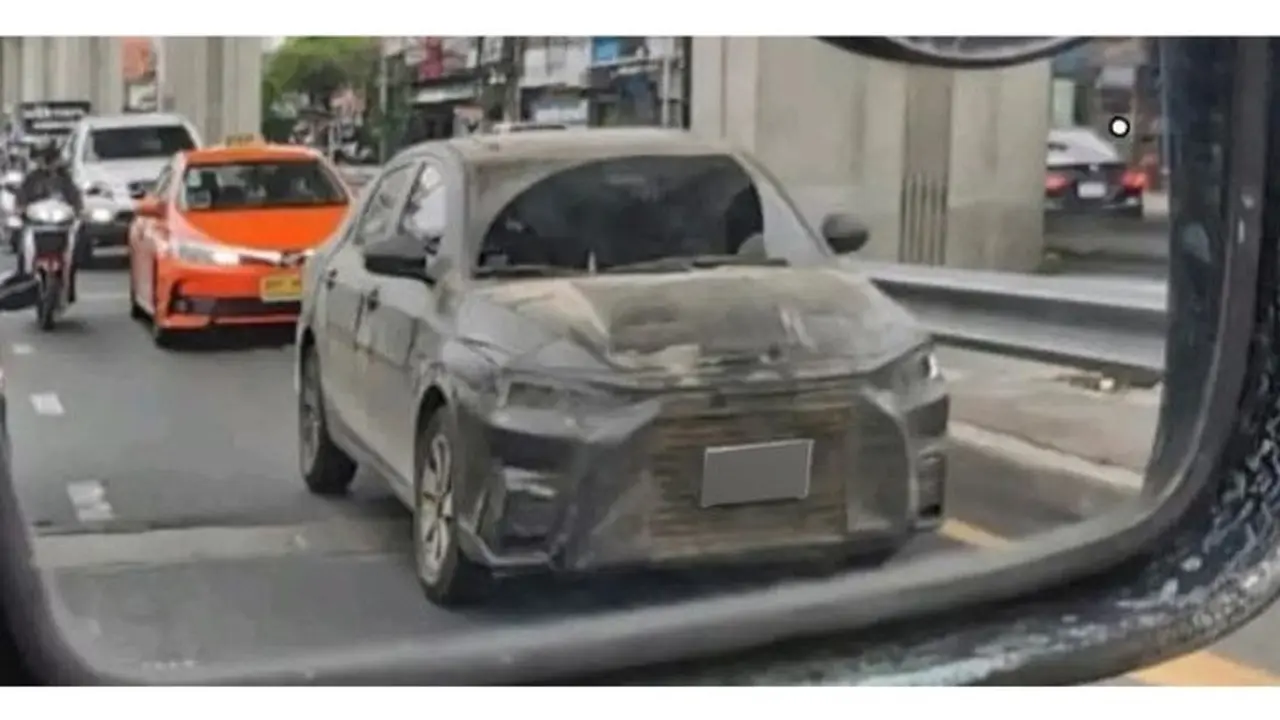 Toyota Vios Terbaru Mulai Uji Jalan