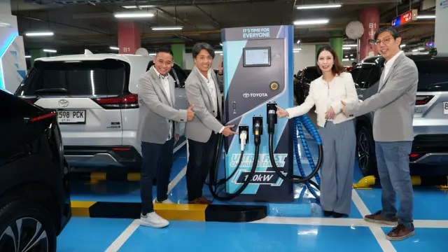"Inilah Stasiun Pengisian Baterai xEV Baru dari Toyota Indonesia di Gandaria City Mall"
